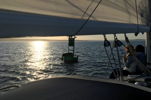 Sunset Sailing in Puget Sound